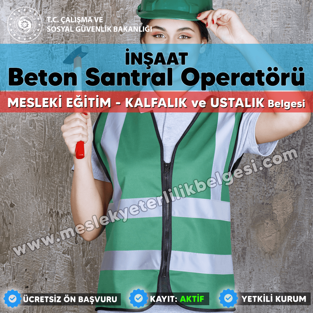 Beton Santral Operatörü